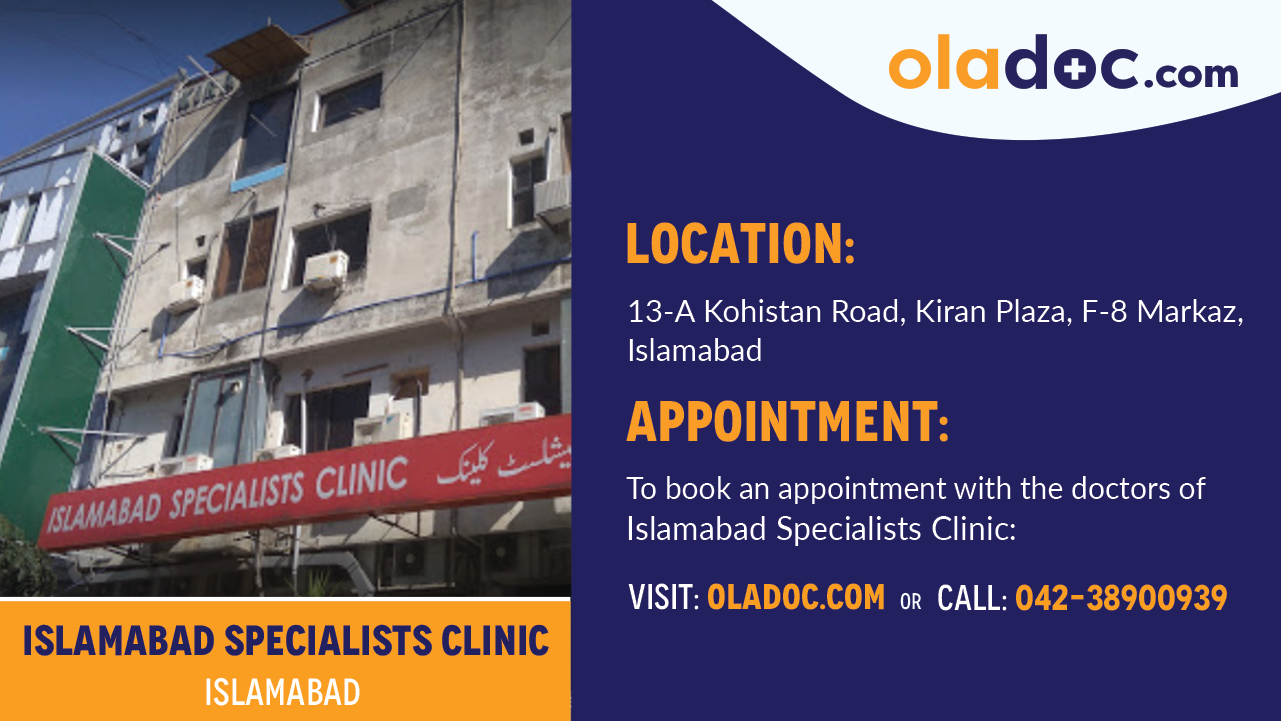 Location Of Islamabad Specialist Clinic Islamabad